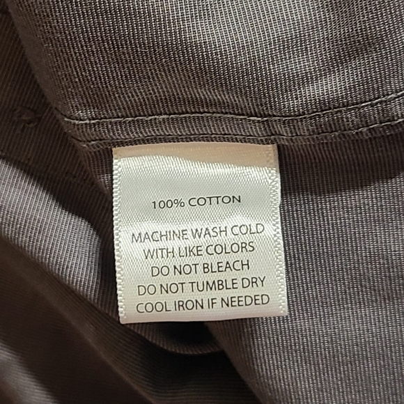 Untuckit Shirt Mens Large Gray Wrinkle Free Preppy Work Casual Button Front - Picture 5 of 5